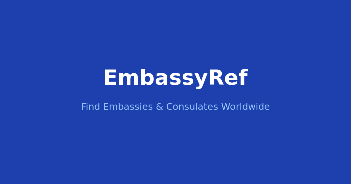 What is an Embassy? | EmbassyRef